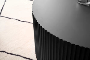 Sleek and Modern Round Coffee Table by Blak Hom Blak Hom