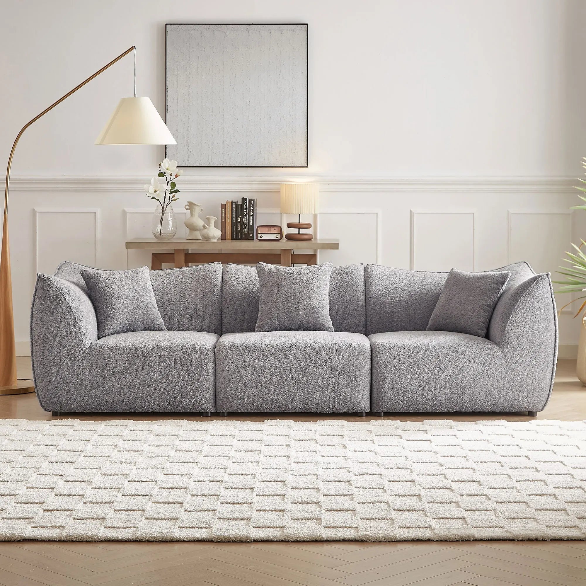 Deep Seats Modern 3 Seats Sofa by Blak Hom Blak Hom