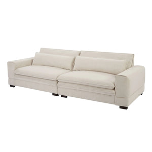 Modern Upholstered  Mid-Century Sofa Couch by Blak Hom Blak Hom