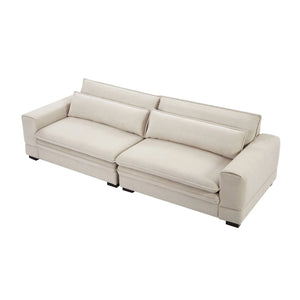 Modern Upholstered  Mid-Century Sofa Couch by Blak Hom Blak Hom