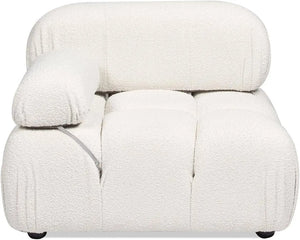 Japandi Chair 36" Bubble Modular Modern Lounge Arm Chair: Ivory White KATANA HOUSE