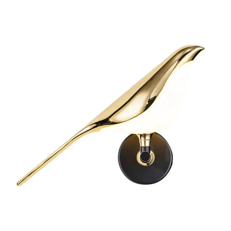 JYLIGHTING Modern Nordic LED Bird Wall Lamp Simple Decorative Metal Light with Adjustable Beam Angle Home Dining Room Kitchen KATANA HOUSE