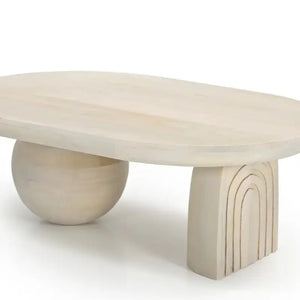 Japandi Coffee Table Mango Wood KATANA HOUSE