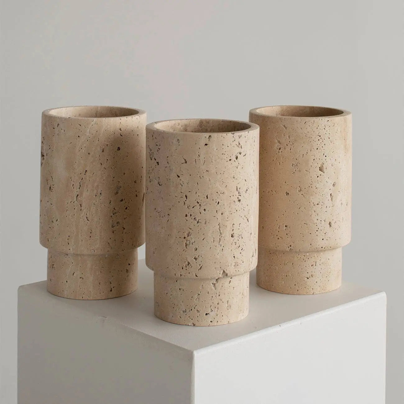 Travertine Vase - Wine Cooler KATANA HOUSE