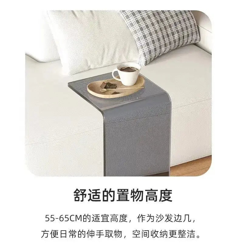 Transparent Acrylic Coffee Table Minimalist Sofa Side Table Living Room Side Table Simple Living Room Bay Window Coffee Tables KATANA HOUSE