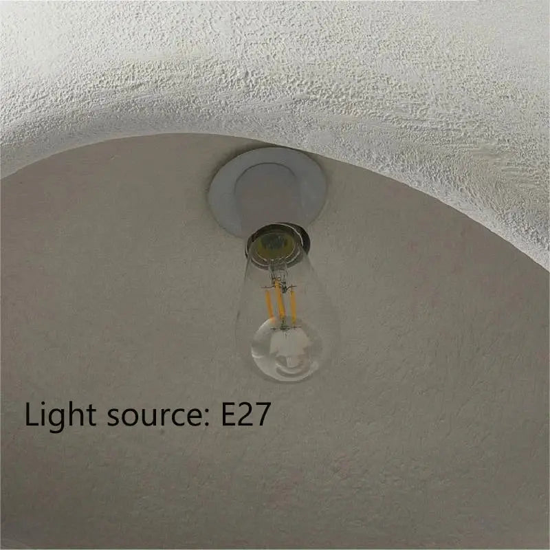 Nordic Wabi Sabi Pendant Lights Modern LED Ceiling Chandelier Lights for Living Room Bedroom Dining Room Home Decor Hanging Lamp KATANA HOUSE