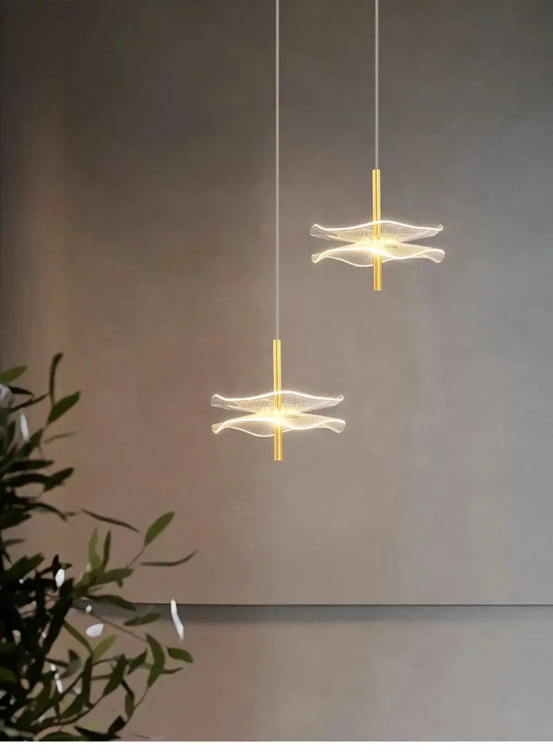 Nordic LED Pendant Lamp Fixture Indoor Lighting Hanging Lamp Dining Tables Living Room Stairs Home Decor Lustre Pendant Light KATANA HOUSE