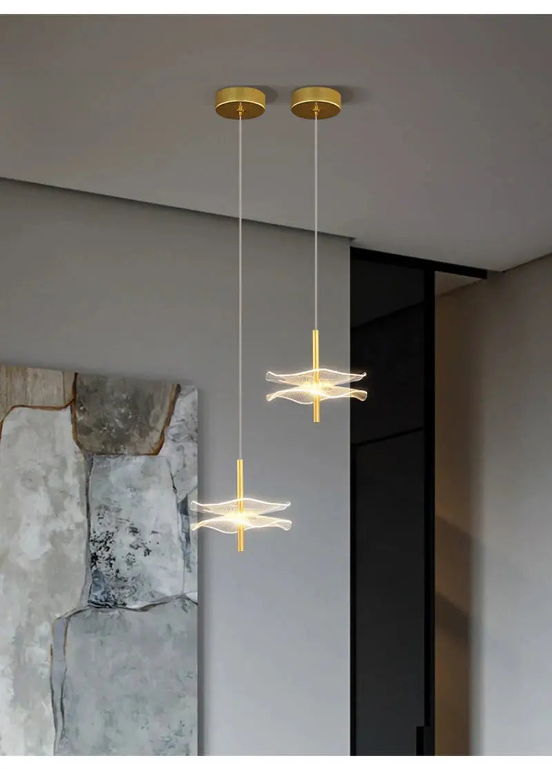 Nordic LED Pendant Lamp Fixture Indoor Lighting Hanging Lamp Dining Tables Living Room Stairs Home Decor Lustre Pendant Light KATANA HOUSE