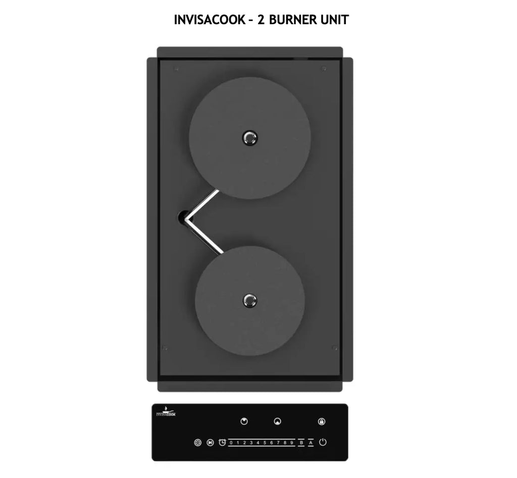 Invisacook Two Burner Unit Invisible Cooktop KATANA HOUSE