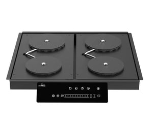 Invisacook Four Burner Unit Invisible Cooktop KATANA HOUSE