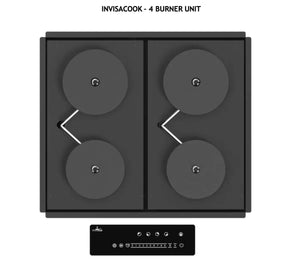 Invisacook Four Burner Unit Invisible Cooktop KATANA HOUSE