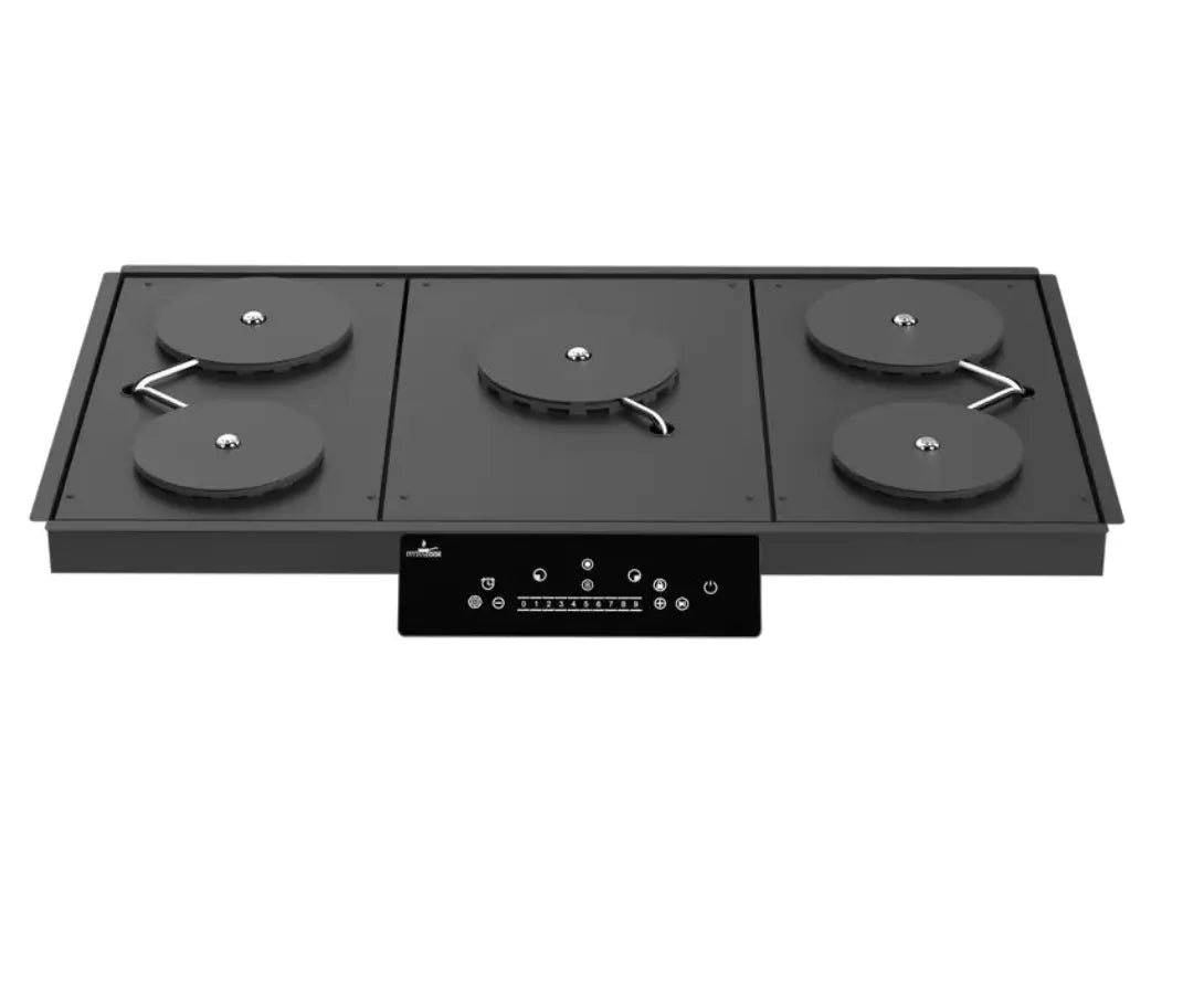 Invisacook five Burner Unit Invisible Cooktop KATANA HOUSE