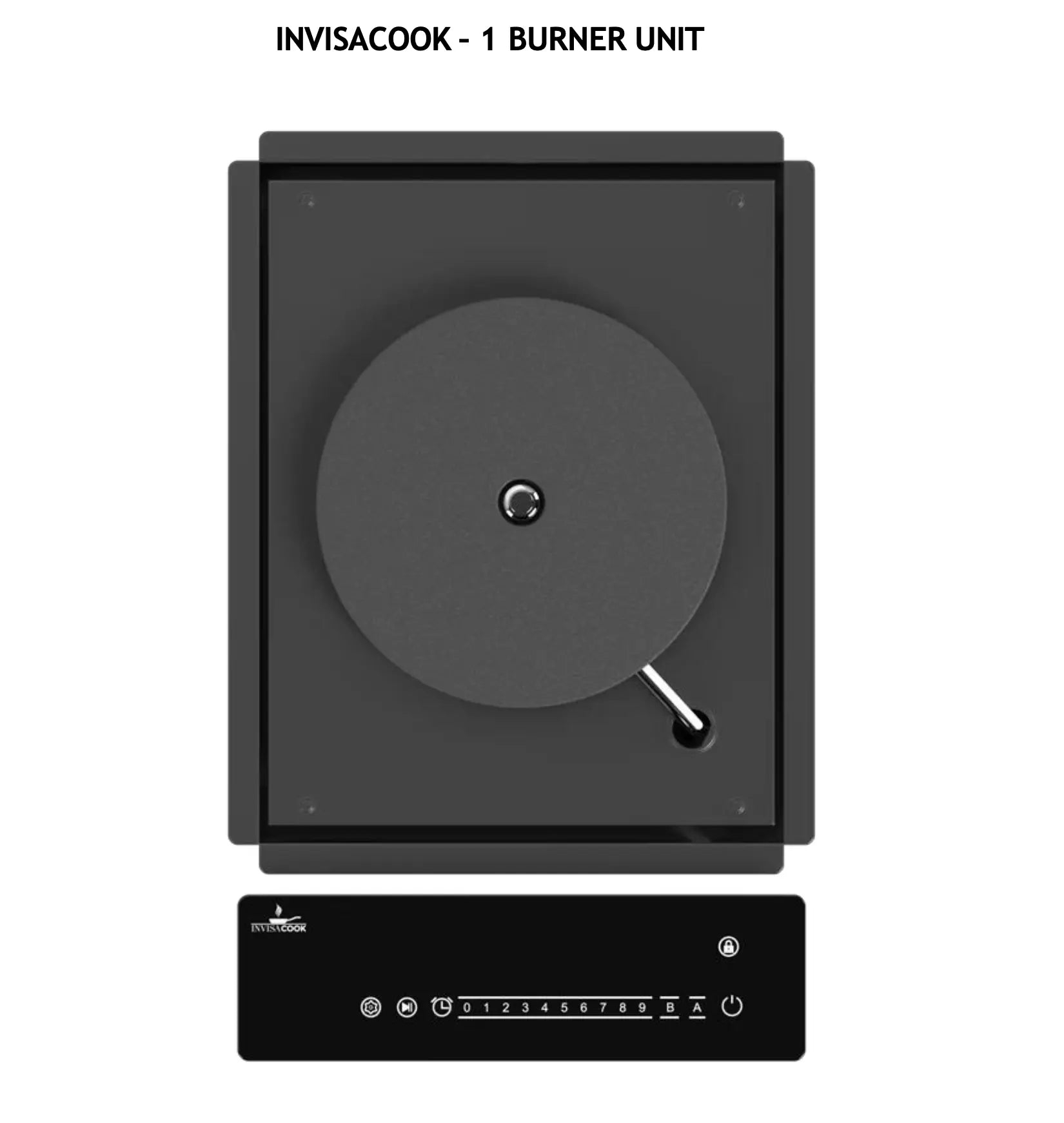 Invisacook One Burner Unit Invisible Cooktop KATANA HOUSE