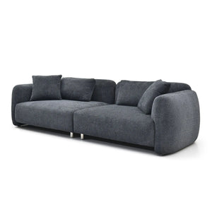 Premium Comfy Teddy Bouclé Couch with 4 Pillows by Blak Hom Blak Hom