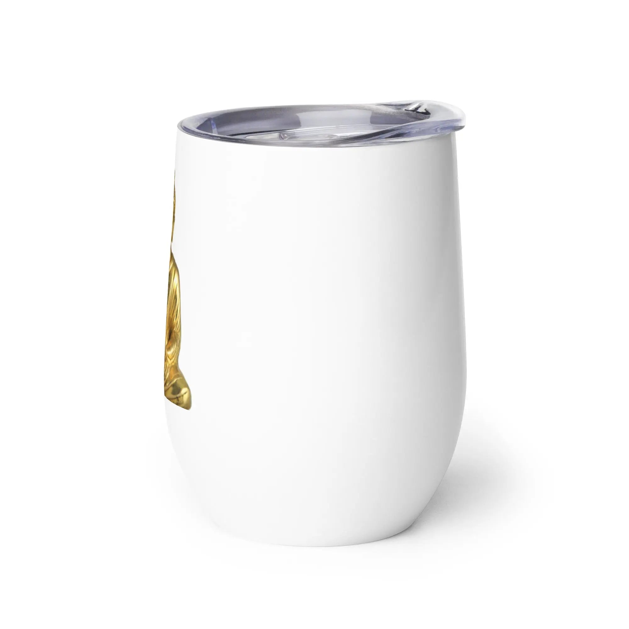 Gold Buddha Wine tumbler - COFFEE RELIGION