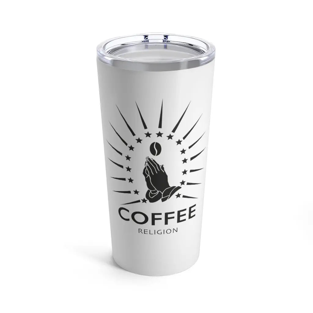 Iconic Coffee Religion Tumbler 20oz Printify