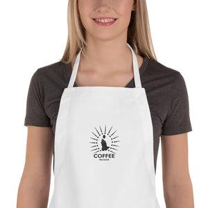 Coffee Religion Embroidered Apron COFFEE RELIGION