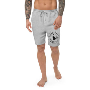 Men's Iconic Coffee Religion fleece yoga active shorts COFFEE RELIGION