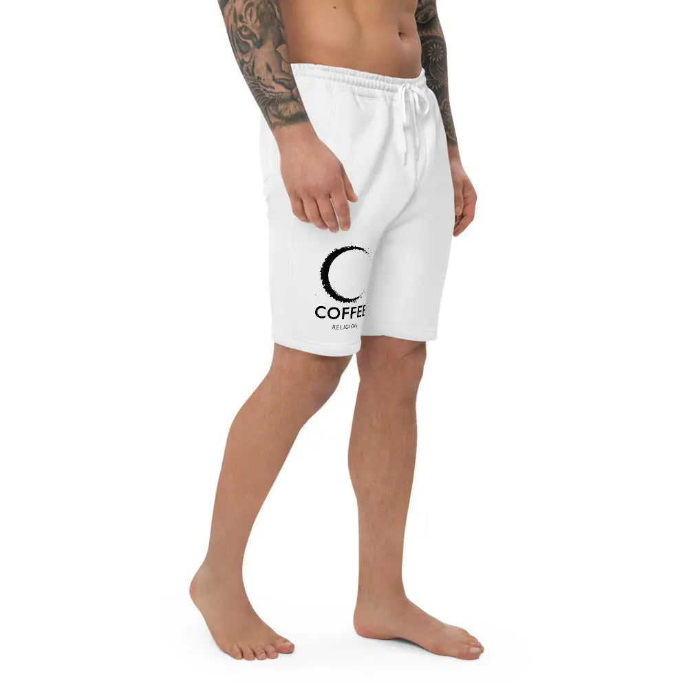 Coffee Religion Men's fleece shorts COFFEE RELIGION