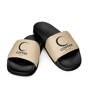 COFFEE RELIGION Men’s slides COFFEE RELIGION