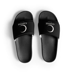 COFFEE RELIGION BLACK Logo Men’s slides COFFEE RELIGION