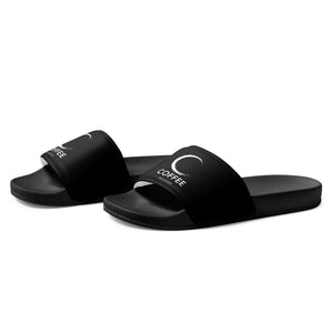 COFFEE RELIGION BLACK Logo Men’s slides COFFEE RELIGION