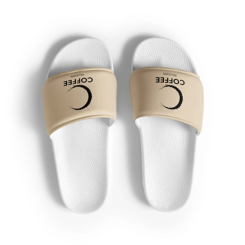 COFFEE RELIGION Logo Men’s slides COFFEE RELIGION