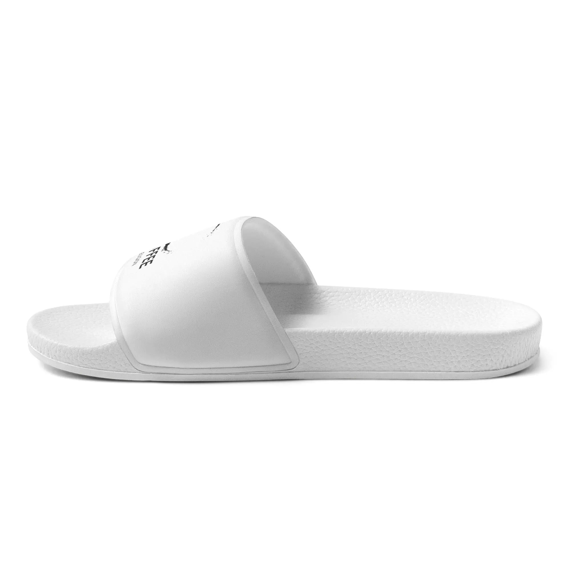 COFFEE RELIGION White Men’s slides COFFEE RELIGION