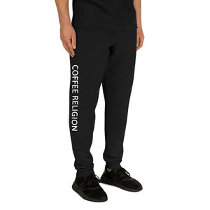 COFFEE RELIGION Unisex Jogger Lounge Pants Yoga - COFFEE RELIGION