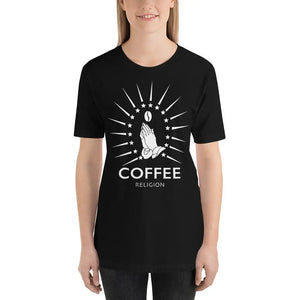 COFFEE RELIGION Logo Tee Long Unisex T-Shirt - COFFEE RELIGION