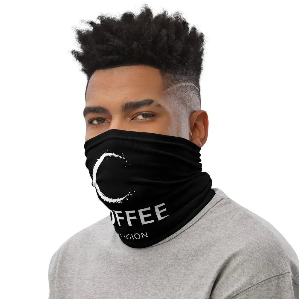 COFFEE RELIGION Neck Gaiter Face Mask COFFEE RELIGION