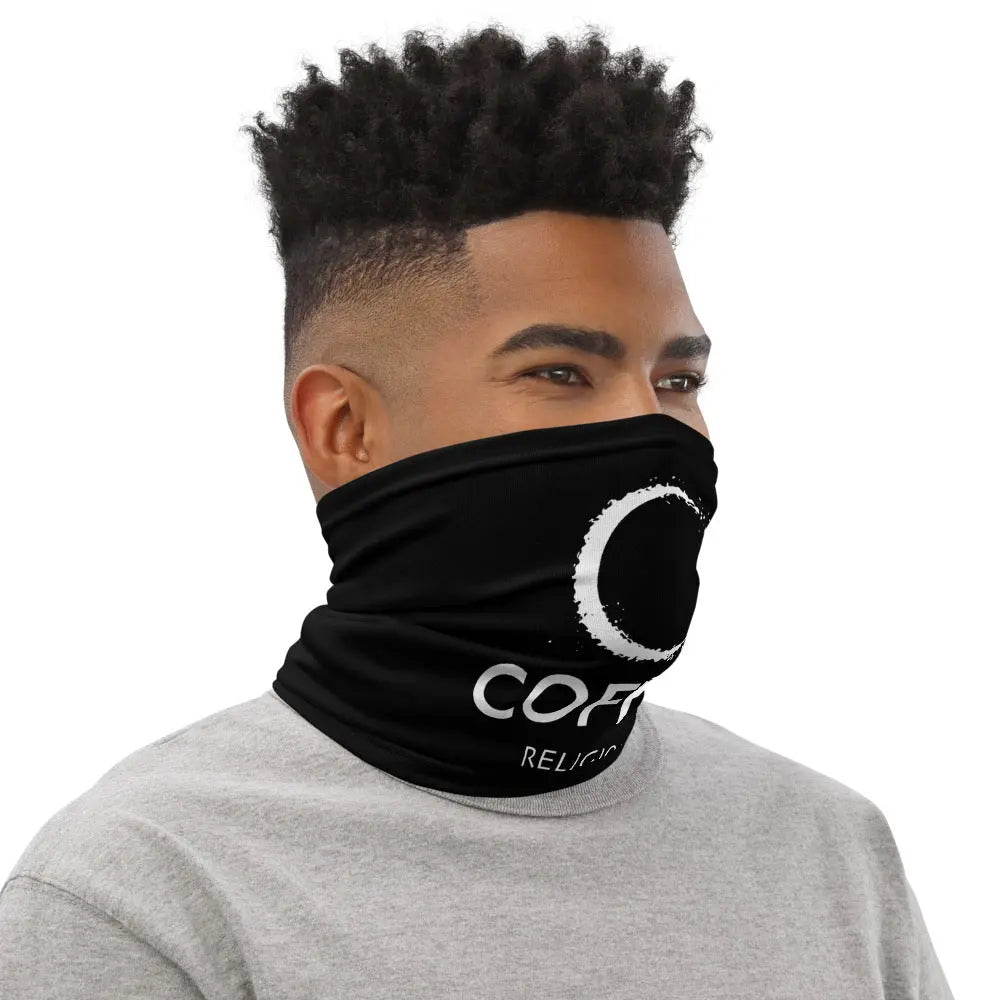 COFFEE RELIGION Neck Gaiter Face Mask COFFEE RELIGION