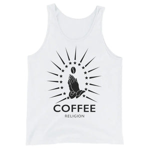 COFFEE RELIGION Coffee Bean Tee Unisex Tank T-Shirt - COFFEE RELIGION