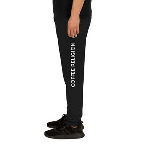 COFFEE RELIGION Unisex Jogger Lounge Pants Yoga - COFFEE RELIGION