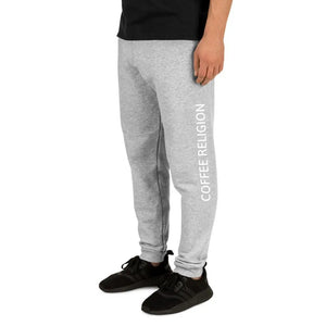 COFFEE RELIGION Unisex Jogger Lounge Pants Yoga - COFFEE RELIGION