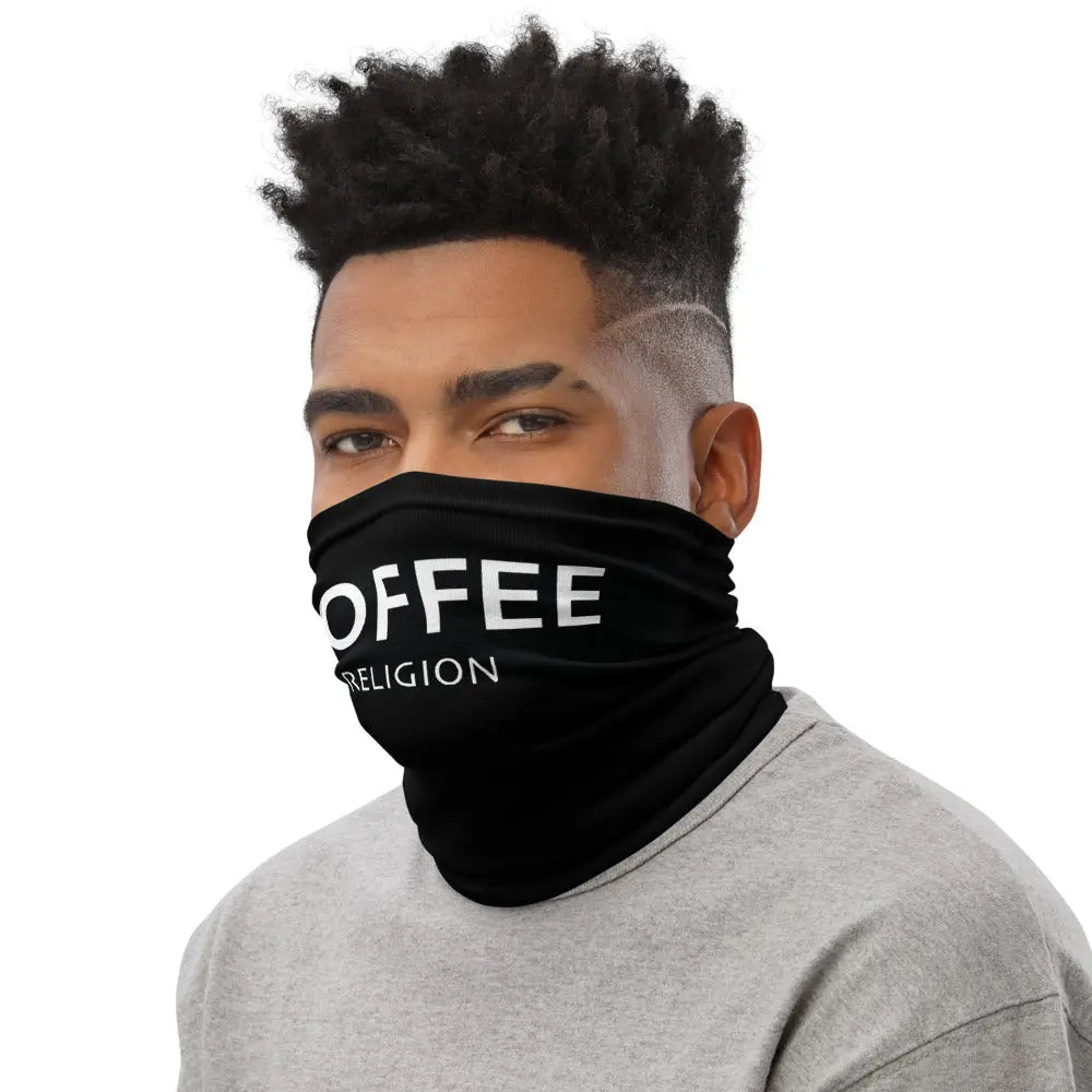 COFFEE RELIGION Neck Gaiter Mask COFFEE RELIGION