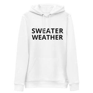 Sweater Weather men's woman's sweatshirt  hoodie white COFFEE RELIGION