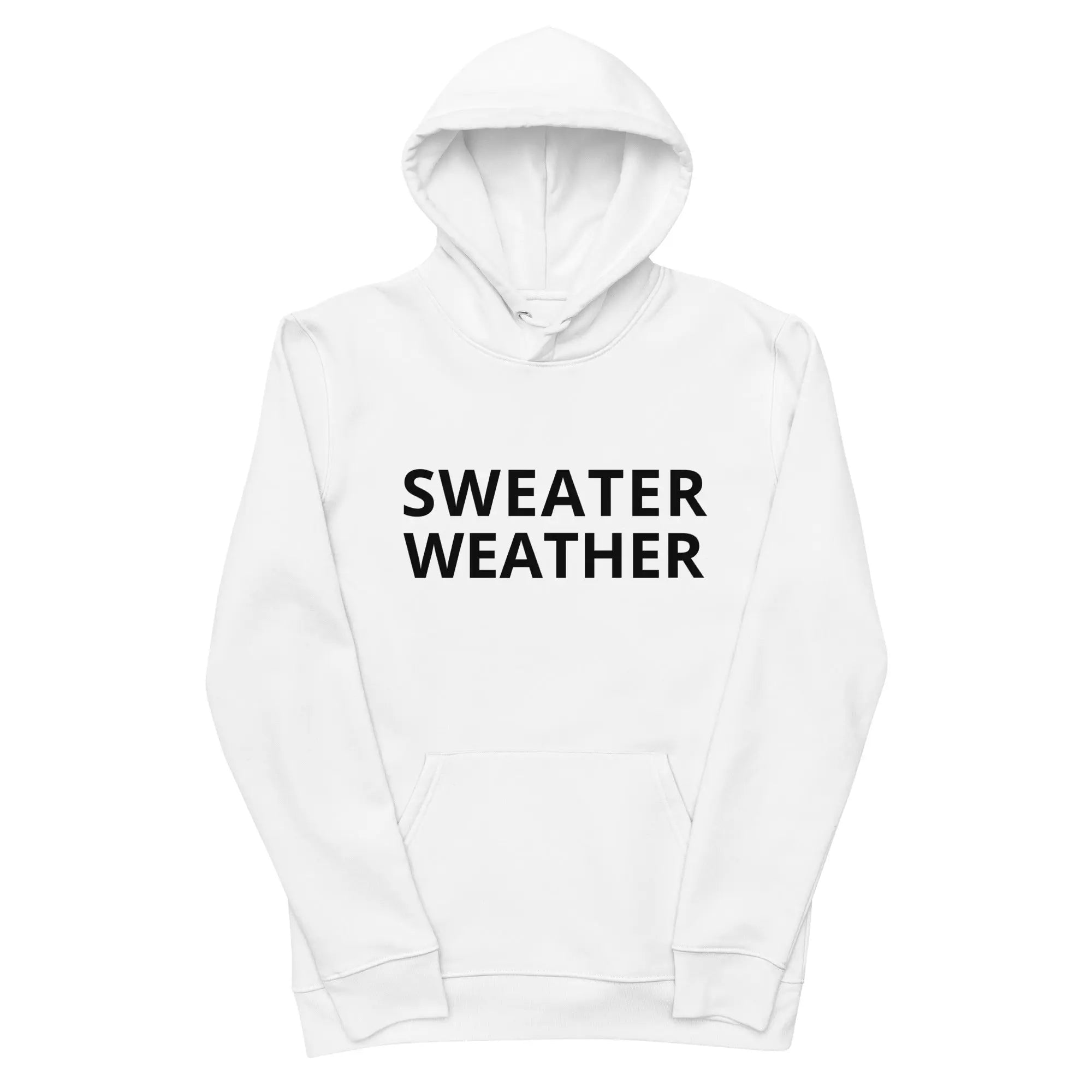 Sweater Weather men's woman's sweatshirt  hoodie white COFFEE RELIGION