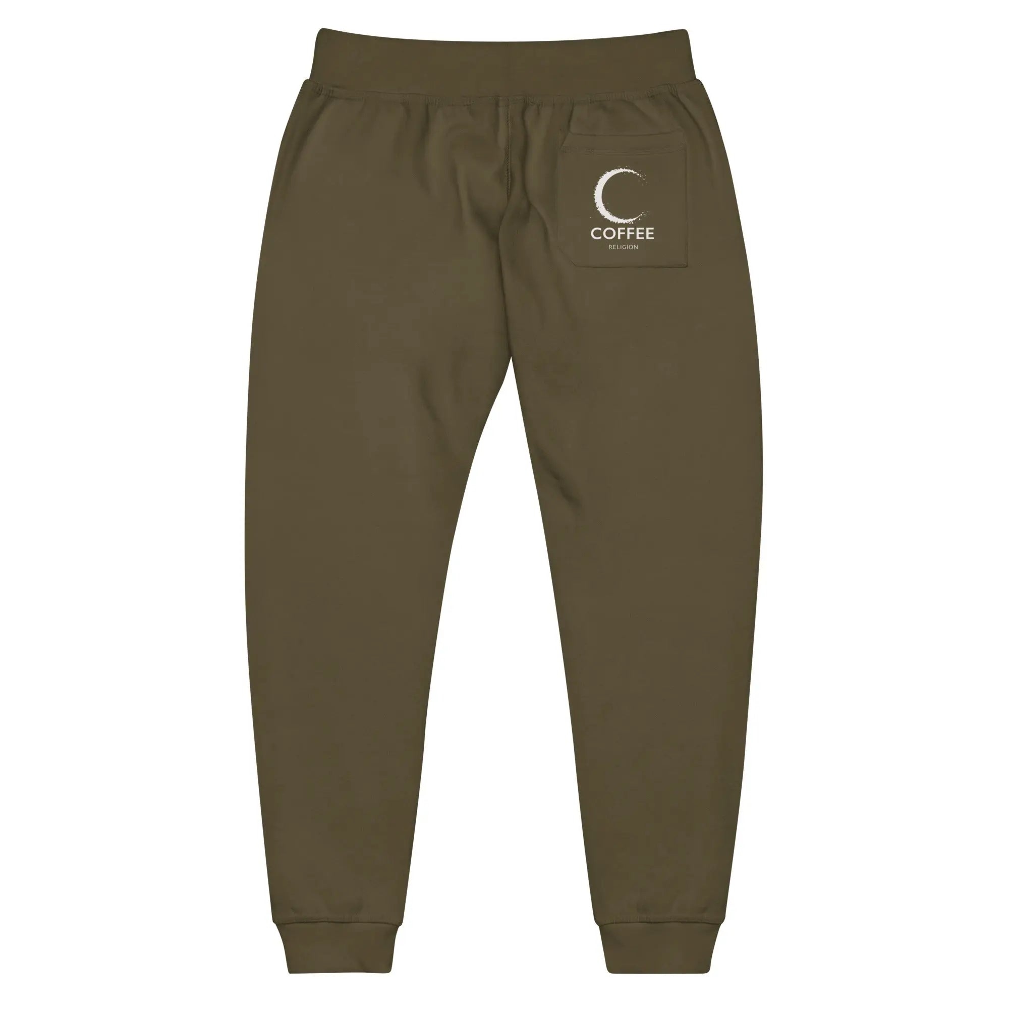 COFFEE RELIGION Men's Woman's Black Sweatpants COFFEE RELIGION