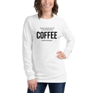 Unisex Long Sleeve Tee COFFEE RELIGION