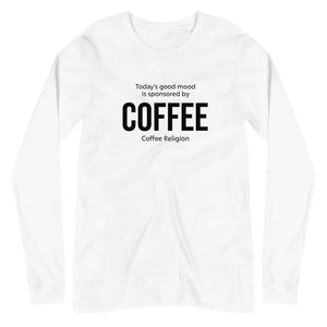 Unisex Long Sleeve Tee COFFEE RELIGION