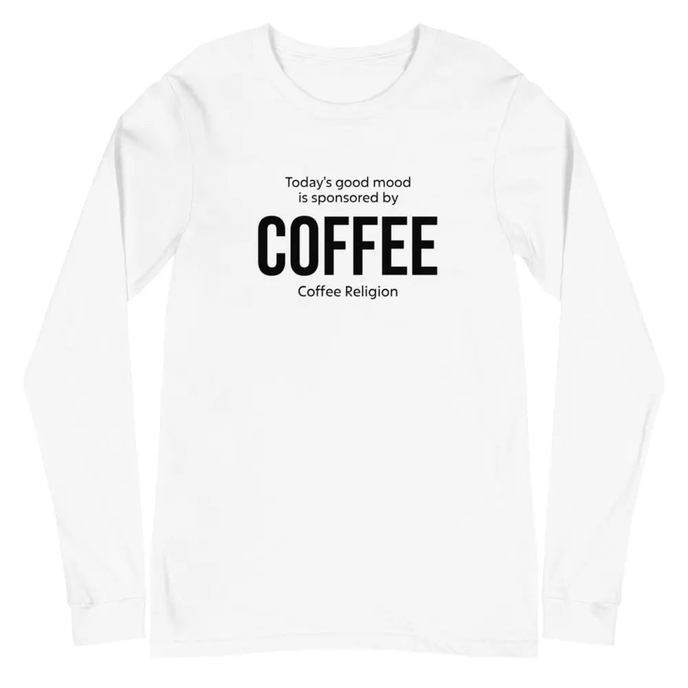 Unisex Long Sleeve Tee COFFEE RELIGION