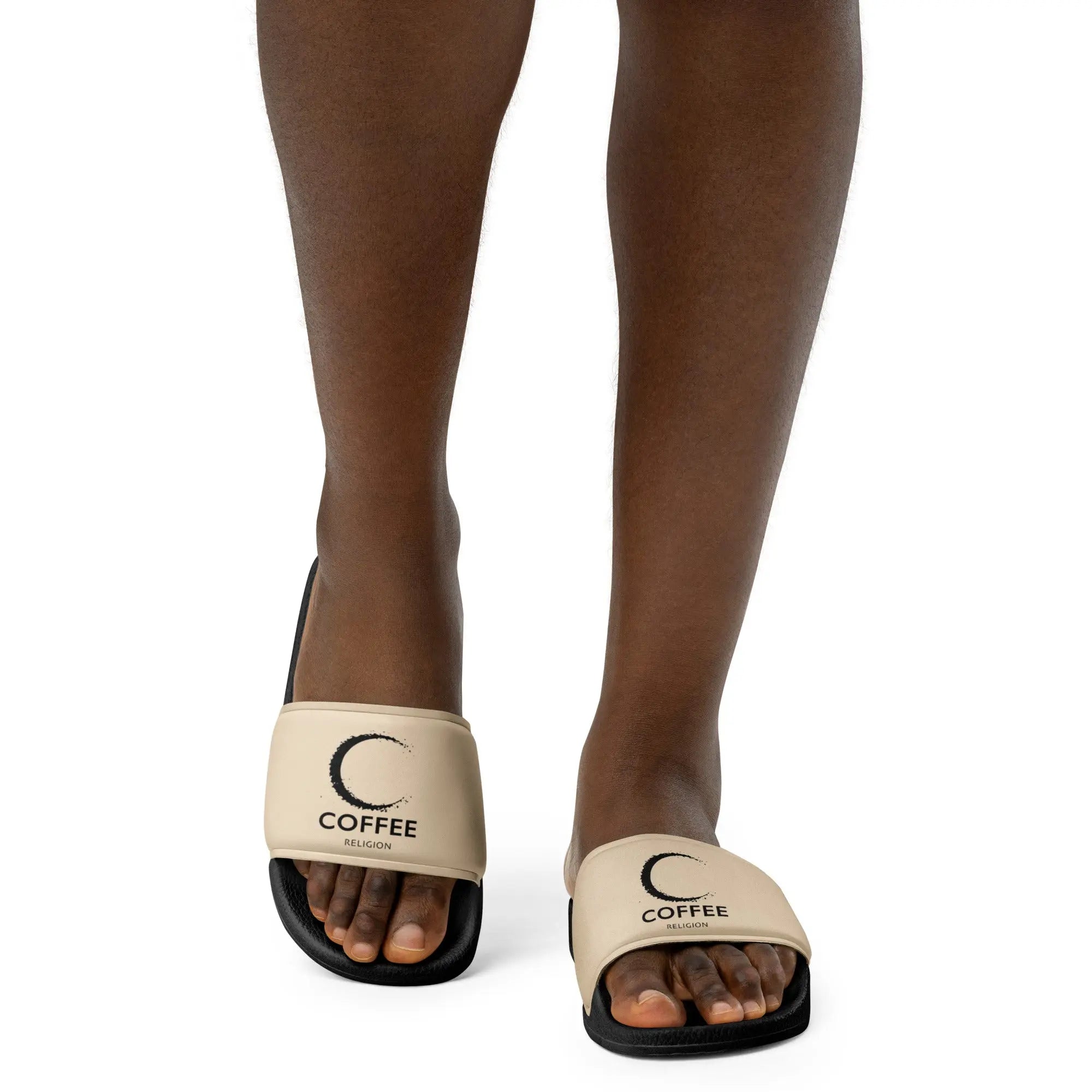 COFFEE RELIGION Women's slides COFFEE RELIGION