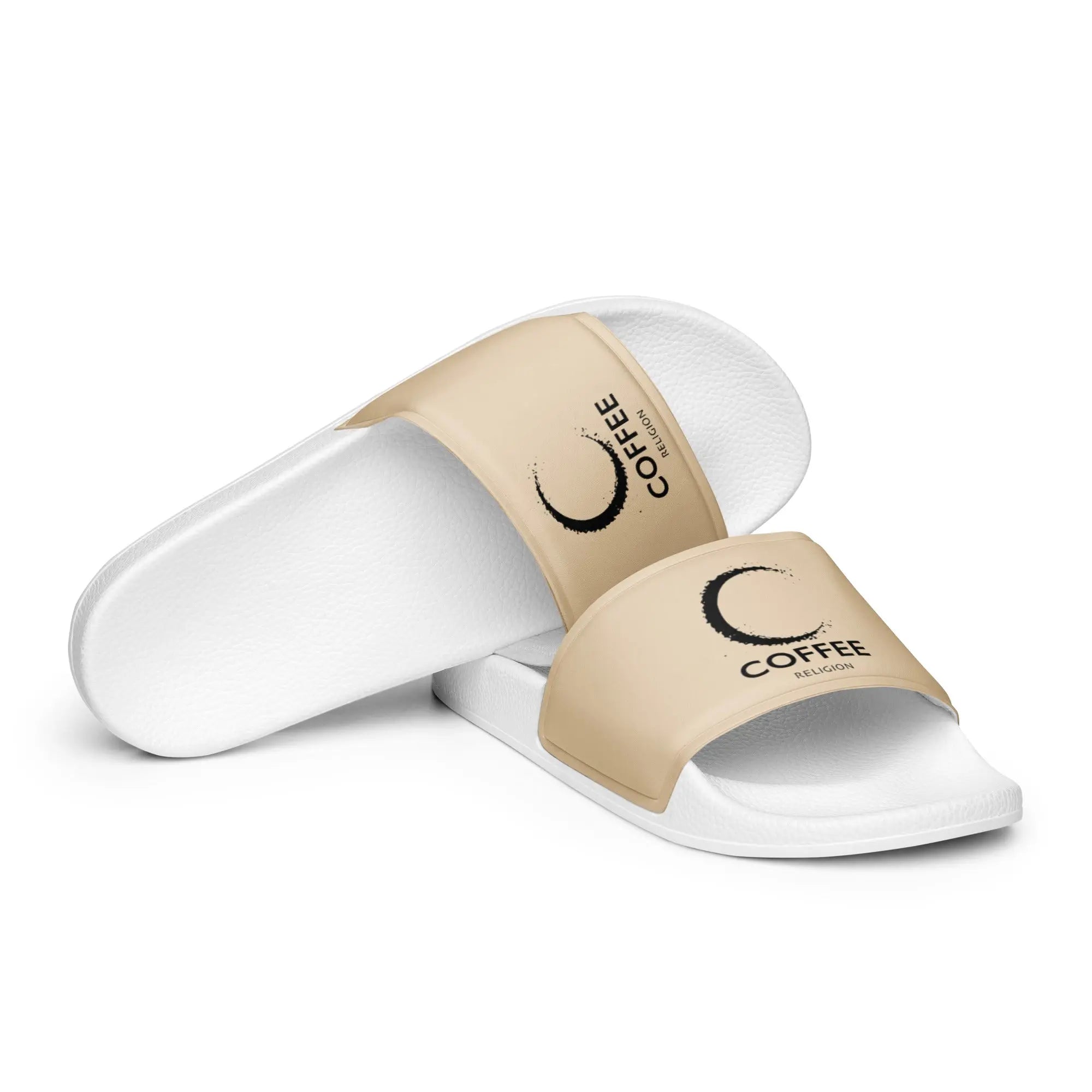 COFFEE RELIGION Women's slides COFFEE RELIGION